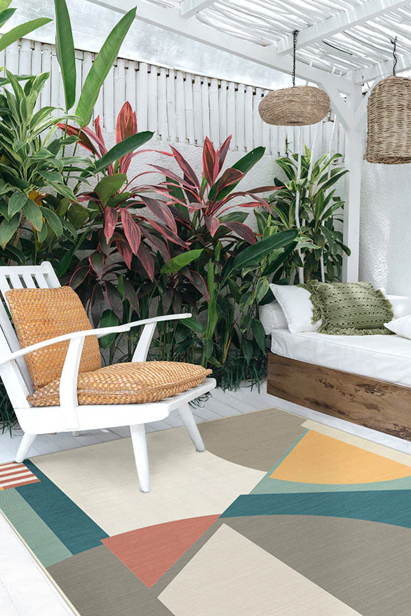 Forma Multicolor Outdoor Rug