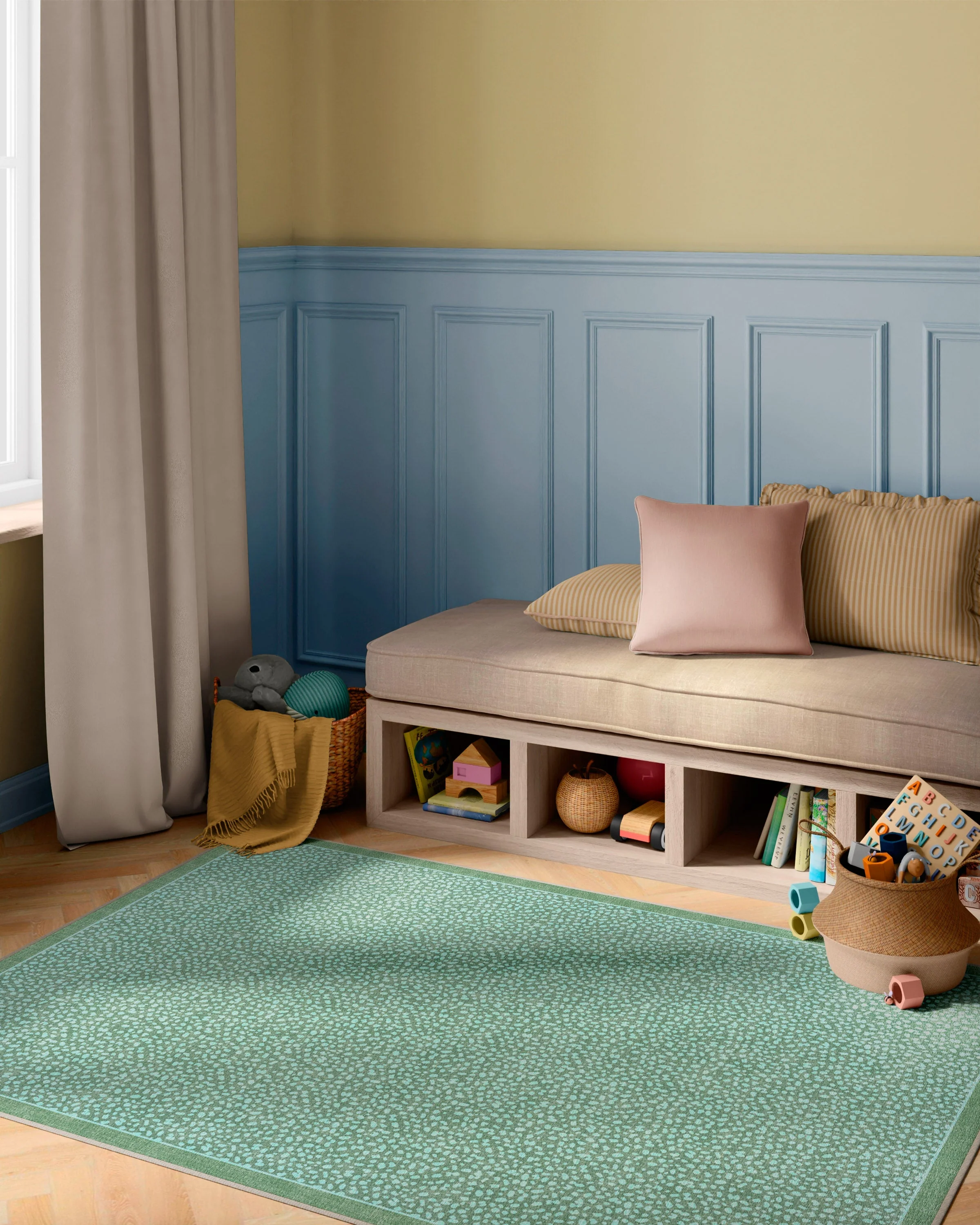 983-teeny-terrazzo-sage-rug-3.webp Teeny Terrazzo Sage Rug